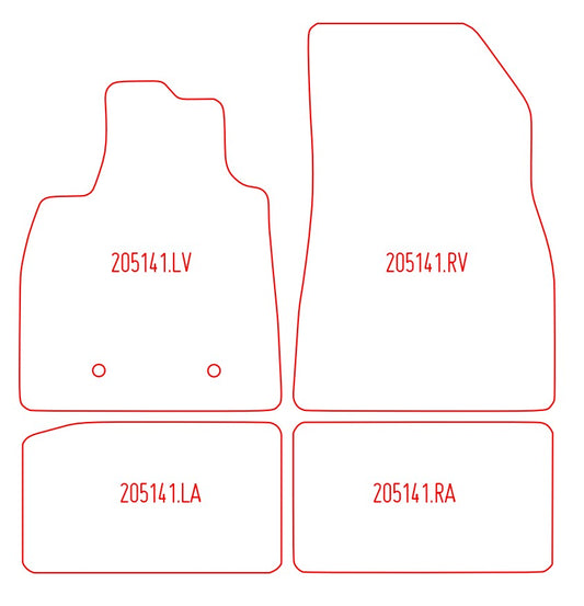 Automatten Dacia Duster (2024-Heden)