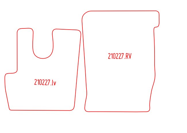 Automatten Daf CF euro-6 (2013-Heden)
