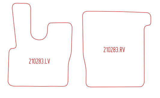 Automatten Daf XF euro-6 (2013-Heden)