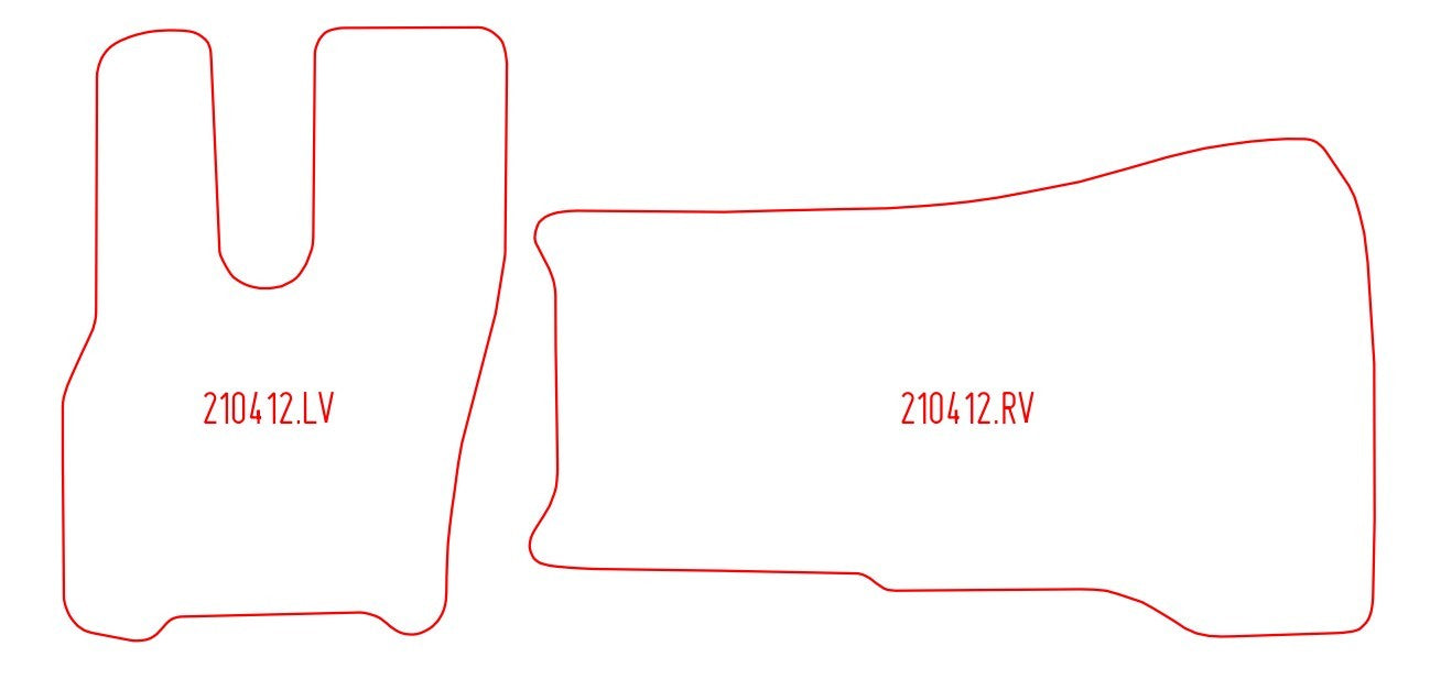 Automatten Daf XG / XG plus (2021-Heden)