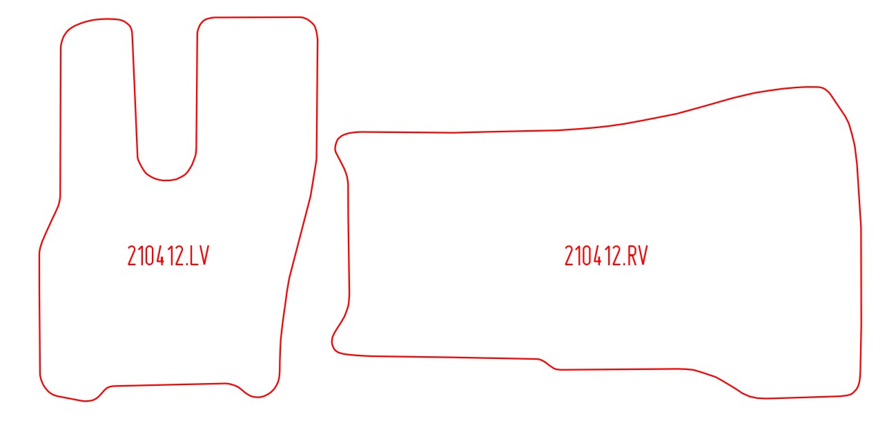 Automatten Daf XG / XG plus (2021-Heden)