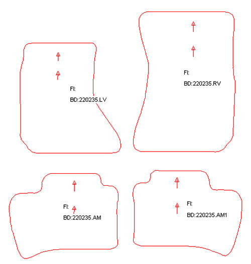 Automatten Daihatsu Terios (1997-2006)