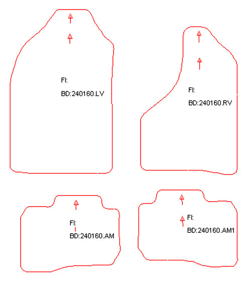 Automatten Dodge Ram 1500 (2002-2008)