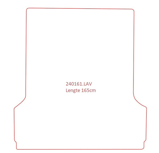 Laadvloermat Dodge Ram 1500 (2013-2013)