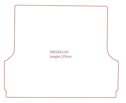 Laadvloermat Dodge Ram 1500 (2013-2013)