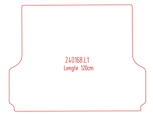Laadvloermat Dodge Ram 1500 (2019-2019)