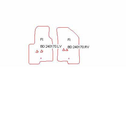 Automatten Dodge Caliber (2006-2011)