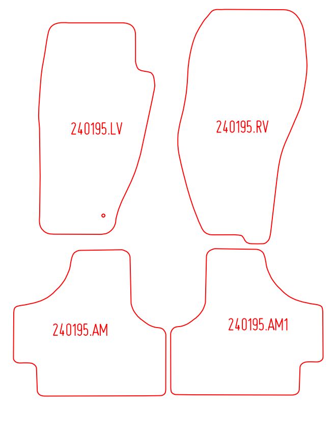 Automatten Dodge Nitro (2007-2010)