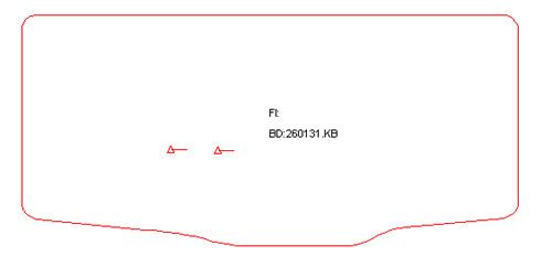 Kofferbakmat Fiat Seicento (1998-2005)