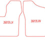Automatten Fiat Seicento (1998-2005)