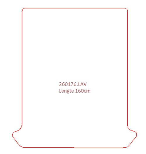 Laadvloermat Fiat Doblo (2001-2010)
