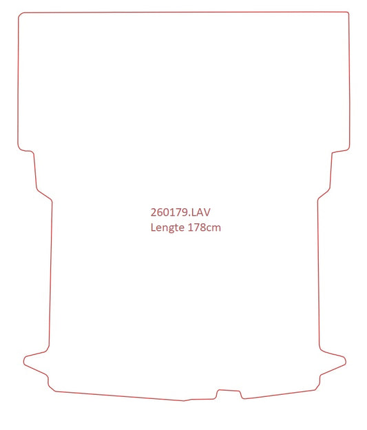 Laadvloermat Fiat Doblo (2010-2022)
