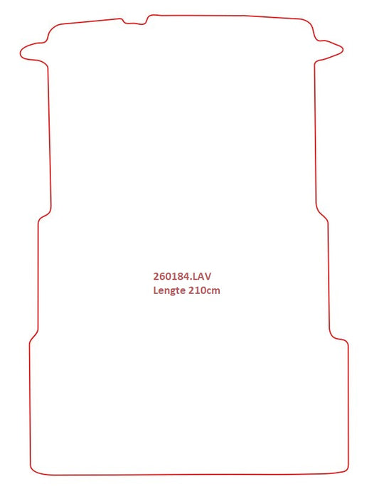 Laadvloermat Fiat Doblo (2010-2022)