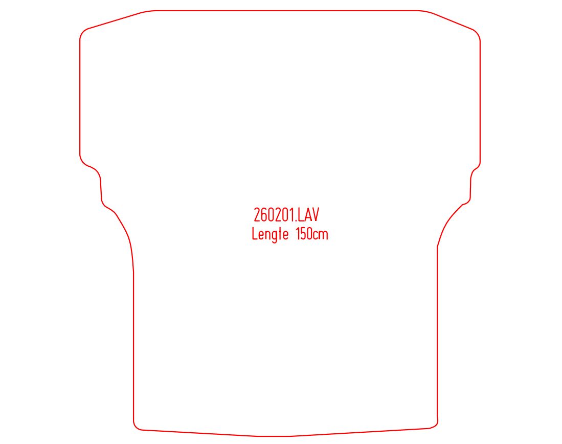 Laadvloermat Fiat Fiorino (2008-Heden)