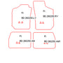 Automatten Fiat Palio Weekend (1997-2003)