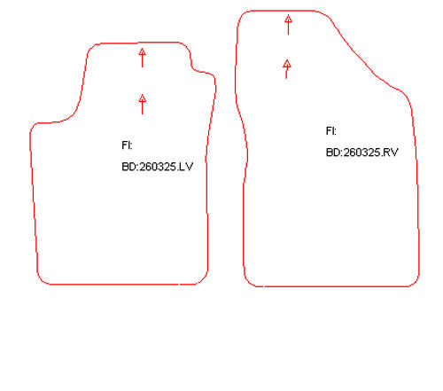 Automatten Fiat Stilo hatchback / Stilo Multi Wagon stationwagon (2002-2007)