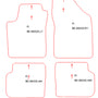 Automatten Fiat Stilo hatchback / Stilo Multi Wagon stationwagon (2002-2007)
