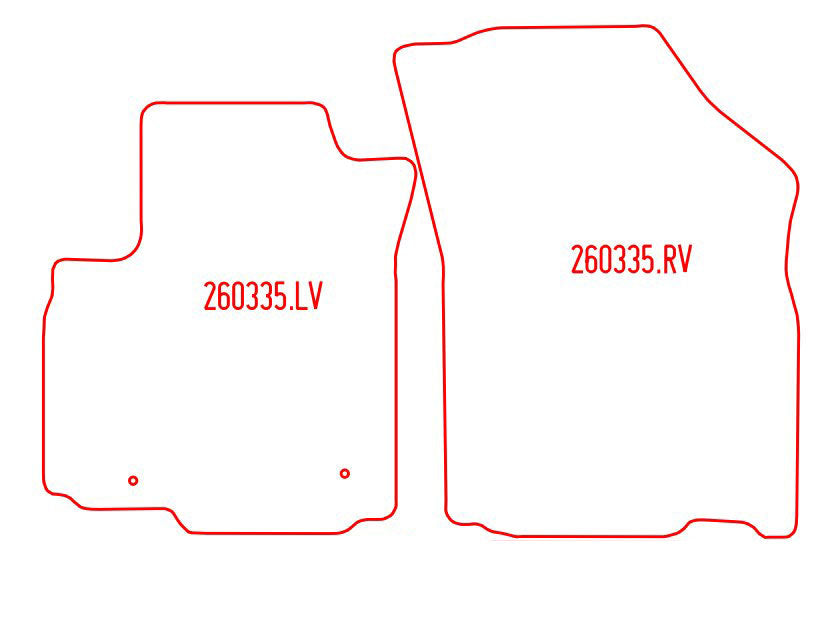 Automatten Fiat Sedici (2006-2014)