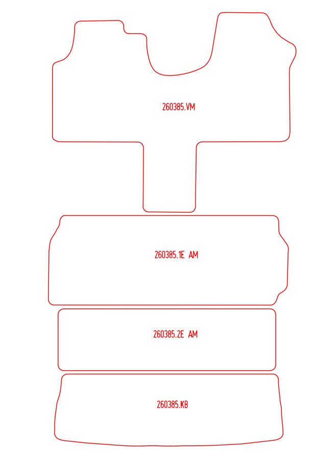Automatten Fiat Ulysse (1994-2002)