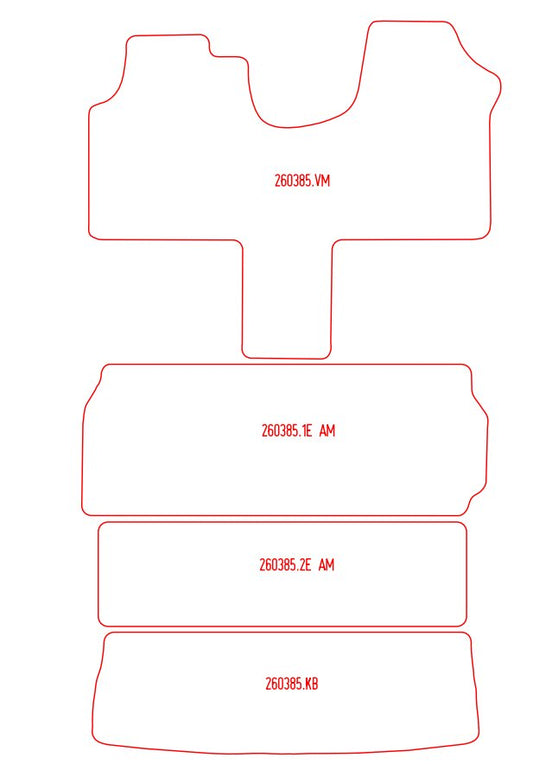 Automatten Fiat Ulysse (1994-2002)