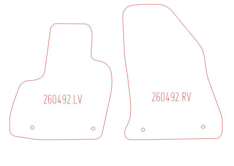 Automatten Fiat 500L / 500L Living (2013-2017)
