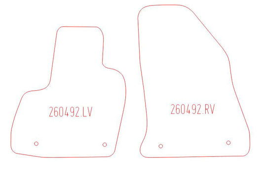 Automatten Fiat 500L / 500L Living (2013-2017)