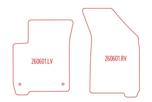 Automatten Fiat Freemont (2011-Heden)