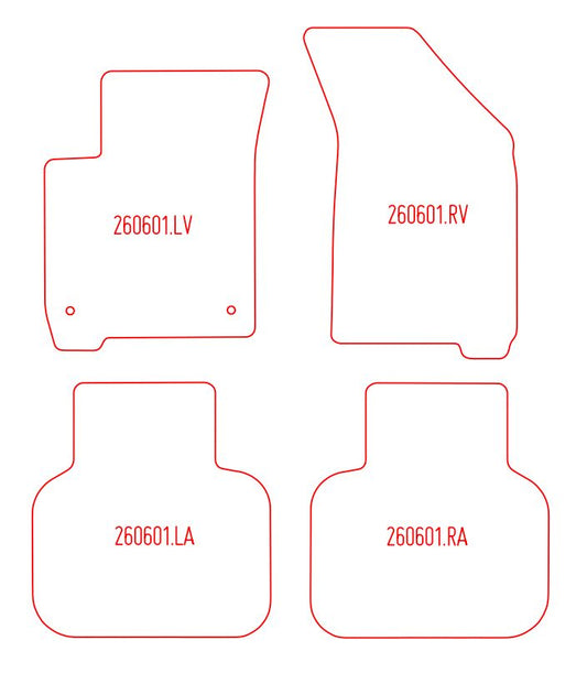 Automatten Fiat Freemont (2011-Heden)