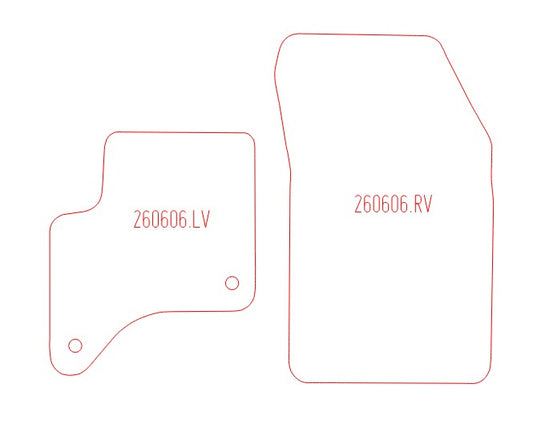 Automatten Alfa Romeo Junior (2024-Heden)