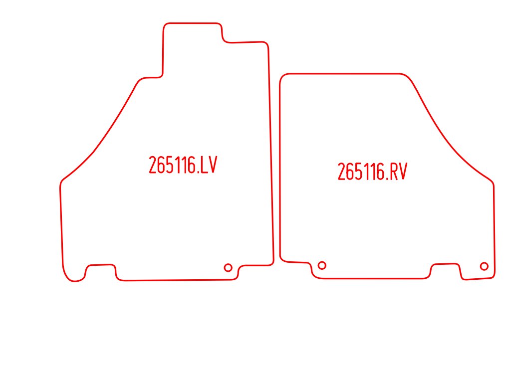Automatten Ferrari F430 coupe / F430 Spider cabriolet (2005-2010)
