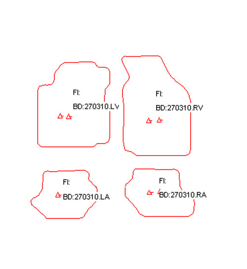 Automatten Ford Fiesta (1995-2002)