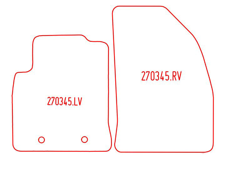 Automatten Ford Fiesta (2005-2008)