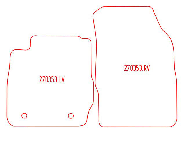 Automatten Ford Fiesta (2008-2011)