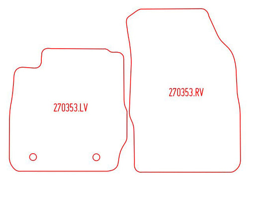Automatten Ford Fiesta (2008-2011)