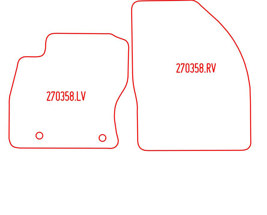 Automatten Ford Focus (2007-2011)