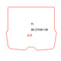 Kofferbakmat Ford Focus Wagon (1999-2001)