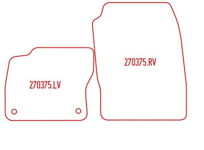 Automatten Ford Focus hatchback / Focus sedan / Focus Wagon stationwagon (2011-2015)