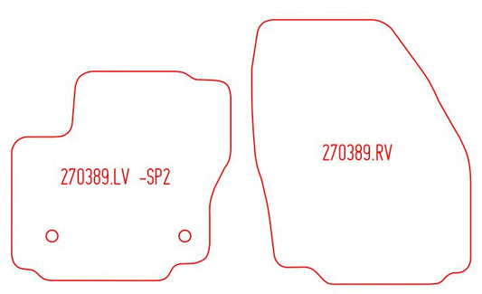 Automatten Ford Galaxy (2006-2015)