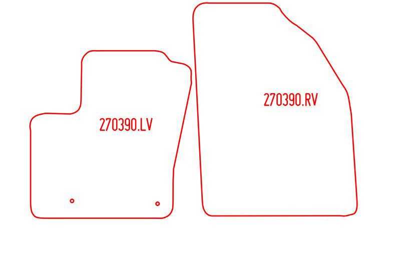 Automatten Ford Focus C-MAX (2003-2007)