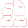 Automatten Ford C-MAX (2003-2010)