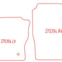 Automatten Ford C-MAX / Grand C-MAX (2010-2015)