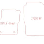 Automatten Ford C-MAX / Grand C-MAX (2010-2015)
