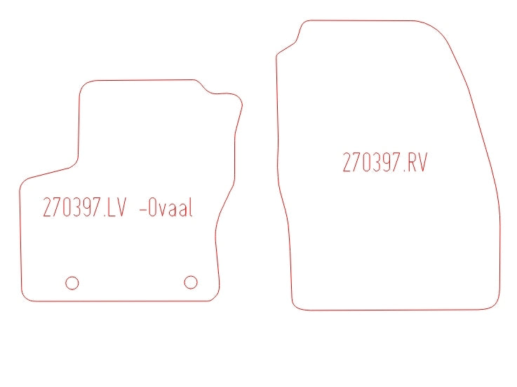 Automatten Ford C-MAX / Grand C-MAX (2010-2015)