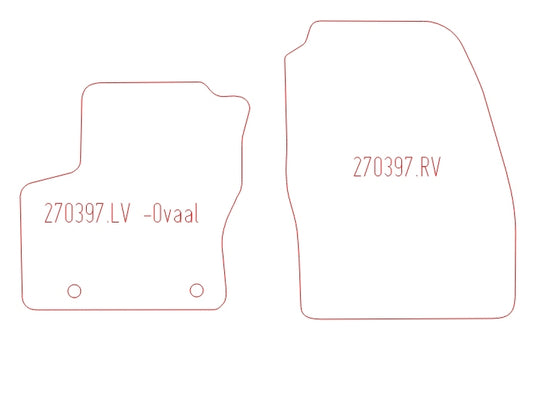Automatten Ford C-MAX / Grand C-MAX (2010-2015)