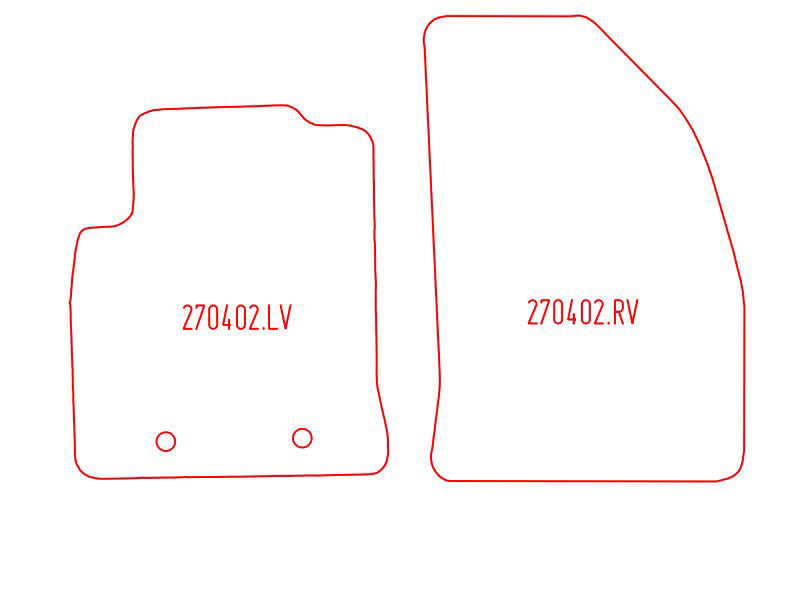 Automatten Ford Fusion (2005-2012)