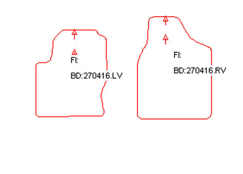Automatten Ford Galaxy (1995-2006)