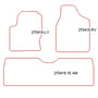 Automatten Ford Galaxy (1995-2006)