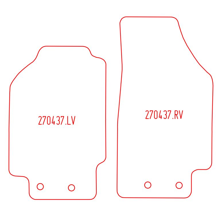 Automatten Ford Streetka (2003-2006)