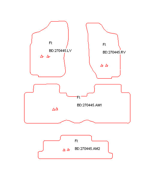 Automatten Ford Maverick (1993-2003)