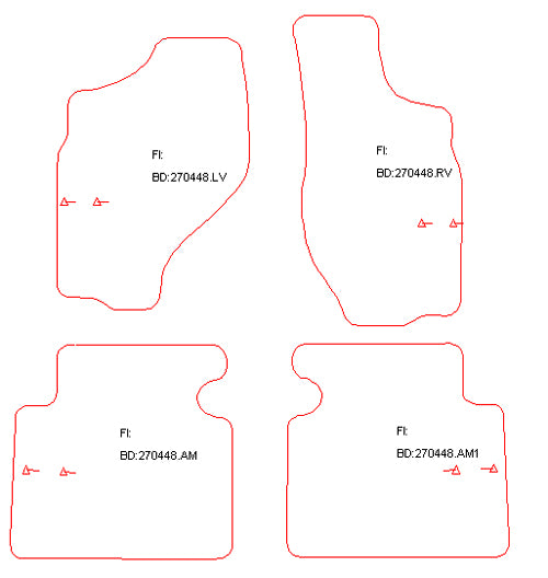 Automatten Ford Maverick (1993-2003)